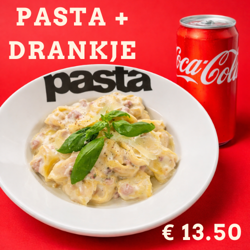 Pasta + Drankje